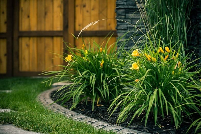 Daylilies and Decorative Grasses