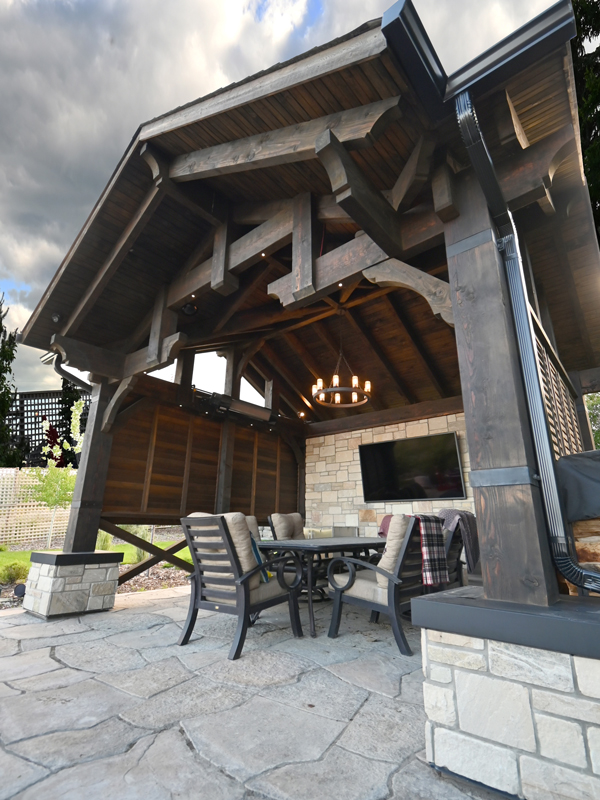 nice outdoor living spaces